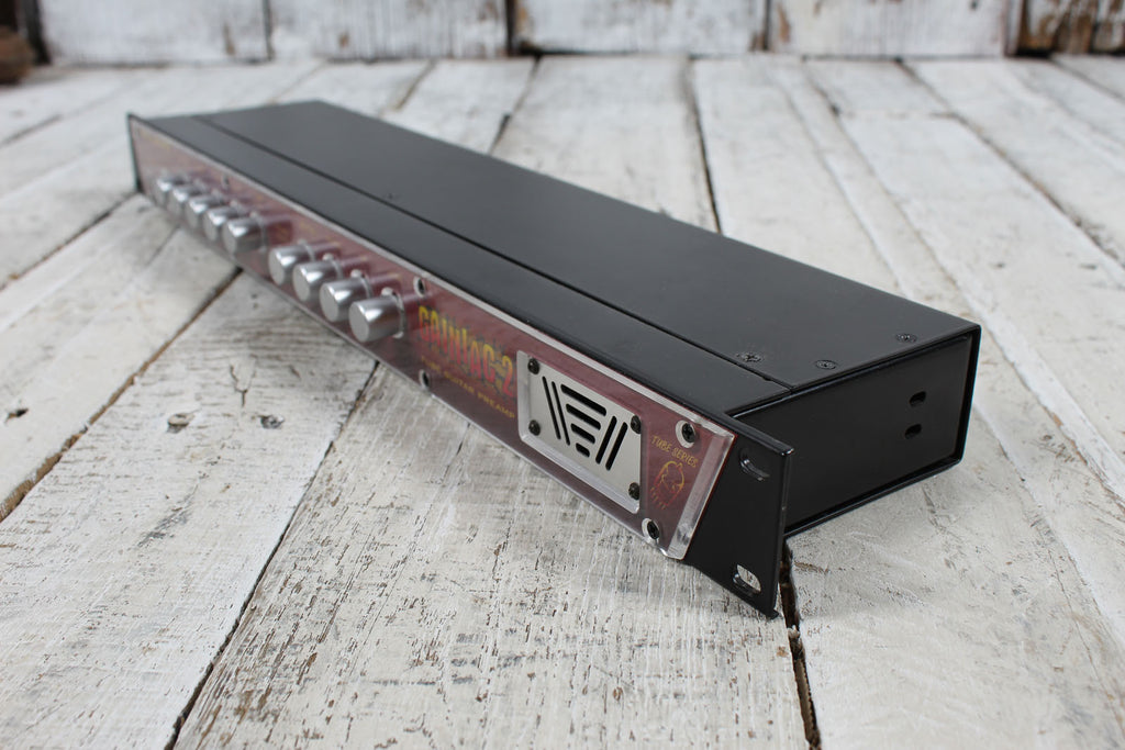 Rocktron Gainiac 2 Electric Guitar Preamp Tube Guitar Rack Mount Guitar Preamp