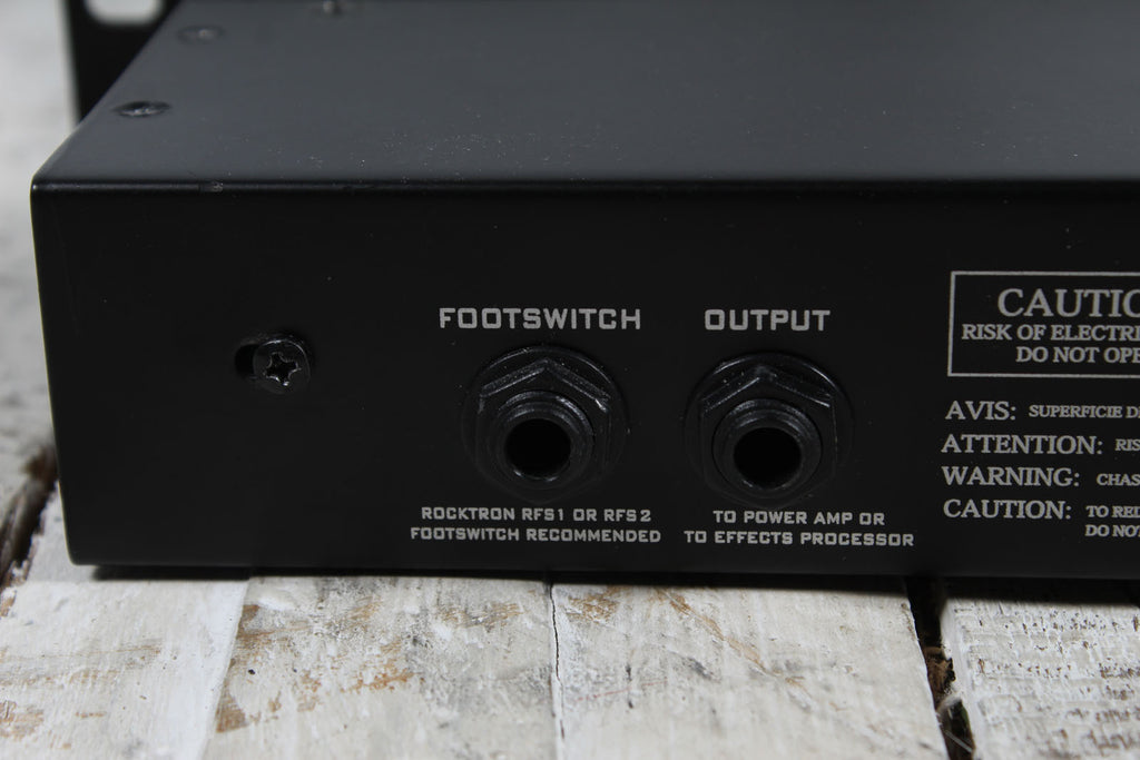 Rocktron Gainiac 2 Electric Guitar Preamp Tube Guitar Rack Mount Guitar Preamp