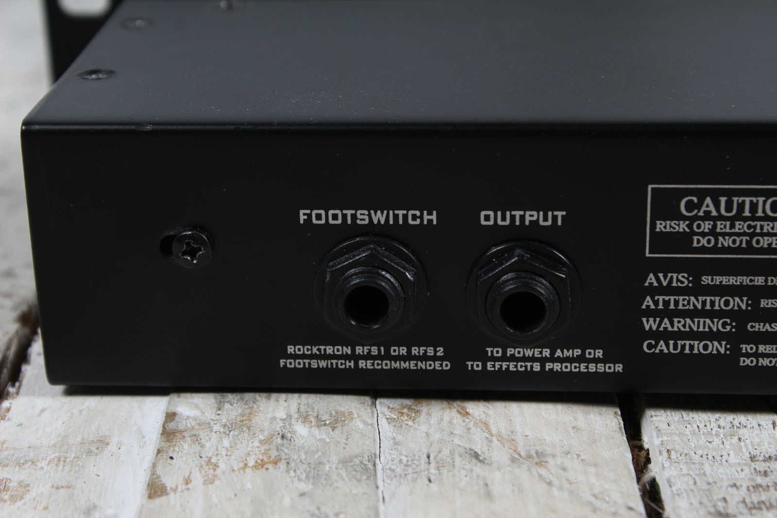 Rocktron Gainiac 2 Electric Guitar Preamp Tube Guitar Rack Mount Guitar Preamp