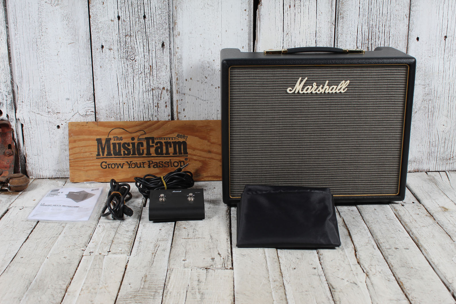 Marshall ORIGIN5C Electric Guitar Combo Amplifier with Cover and Footswitch Secondary image