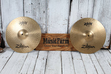 Load image into Gallery viewer, Zildjian Mastersound Hi Hat Cymbal Pair 14 Inch Hi-Hat Drum Cymbals A0123