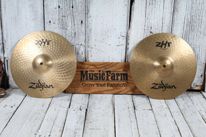 Zildjian Mastersound Hi Hat Cymbal Pair 14 Inch Hi-Hat Drum Cymbals A0123