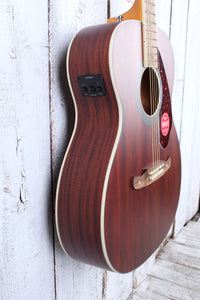 Fender Tim Armstrong Hellcat Concert Acoustic Electric Guitar Natural Satin