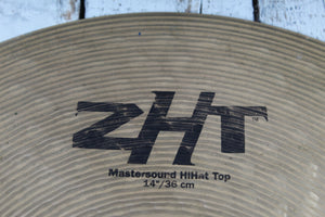 Zildjian Mastersound Hi Hat Cymbal Pair 14 Inch Hi-Hat Drum Cymbals A0123