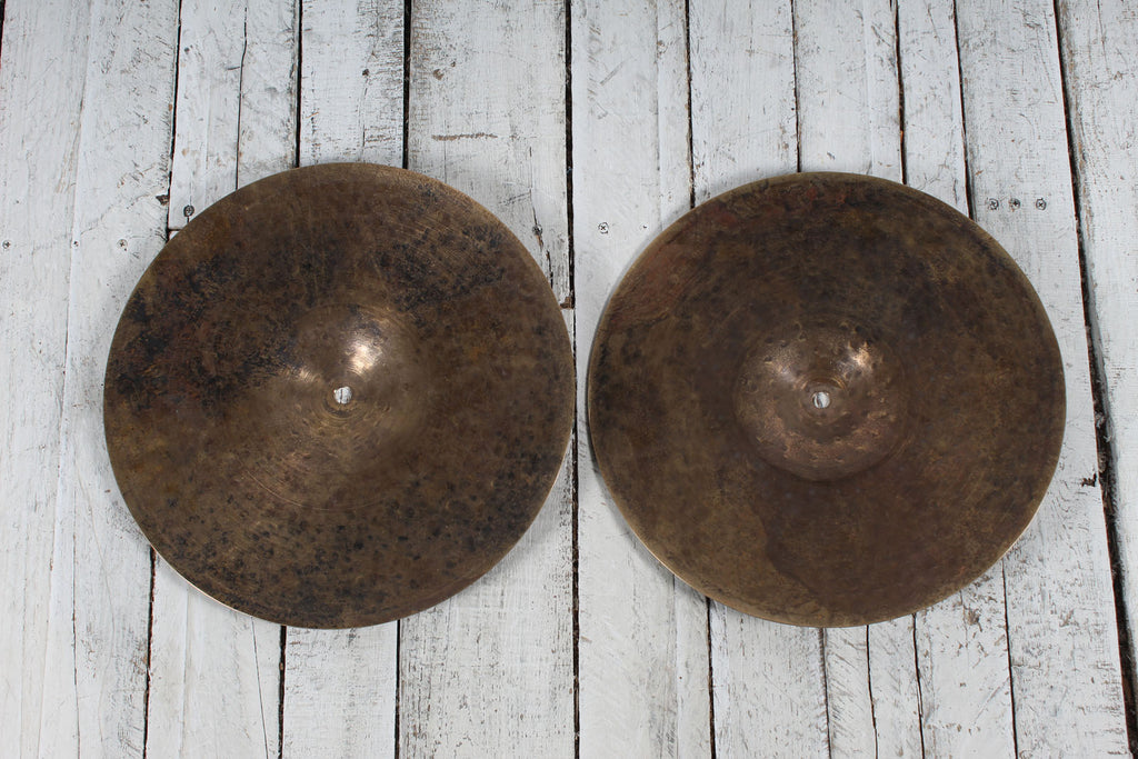 Meinl Byzance Dark 14 Inch Hi-Hat Cymbal Pair 14" Hi Hat Drum Cymbals