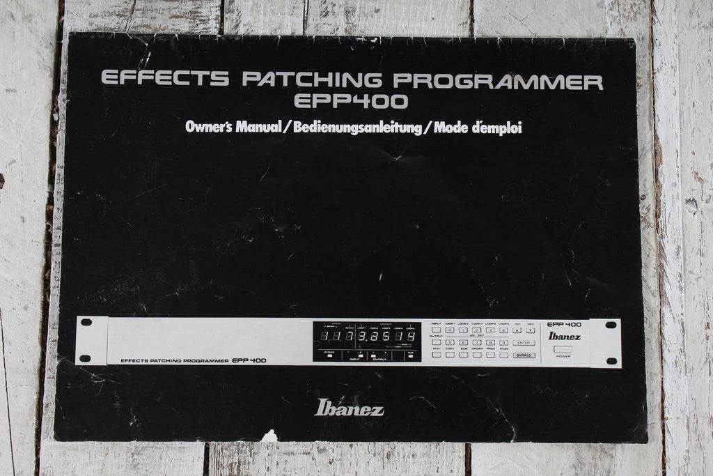 Ibanez EPP400 Guitar Digital Multi Effects and Effects Patching Programmer