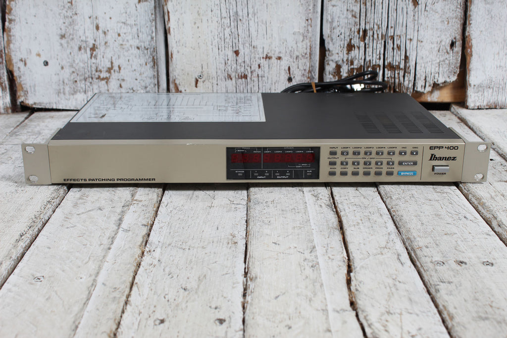 Ibanez EPP400 Guitar Digital Multi Effects and Effects Patching Programmer