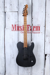 ESP LTD TE-1000 Solid Body Electric Guitar Seymour Duncan HH Black Blast Finish