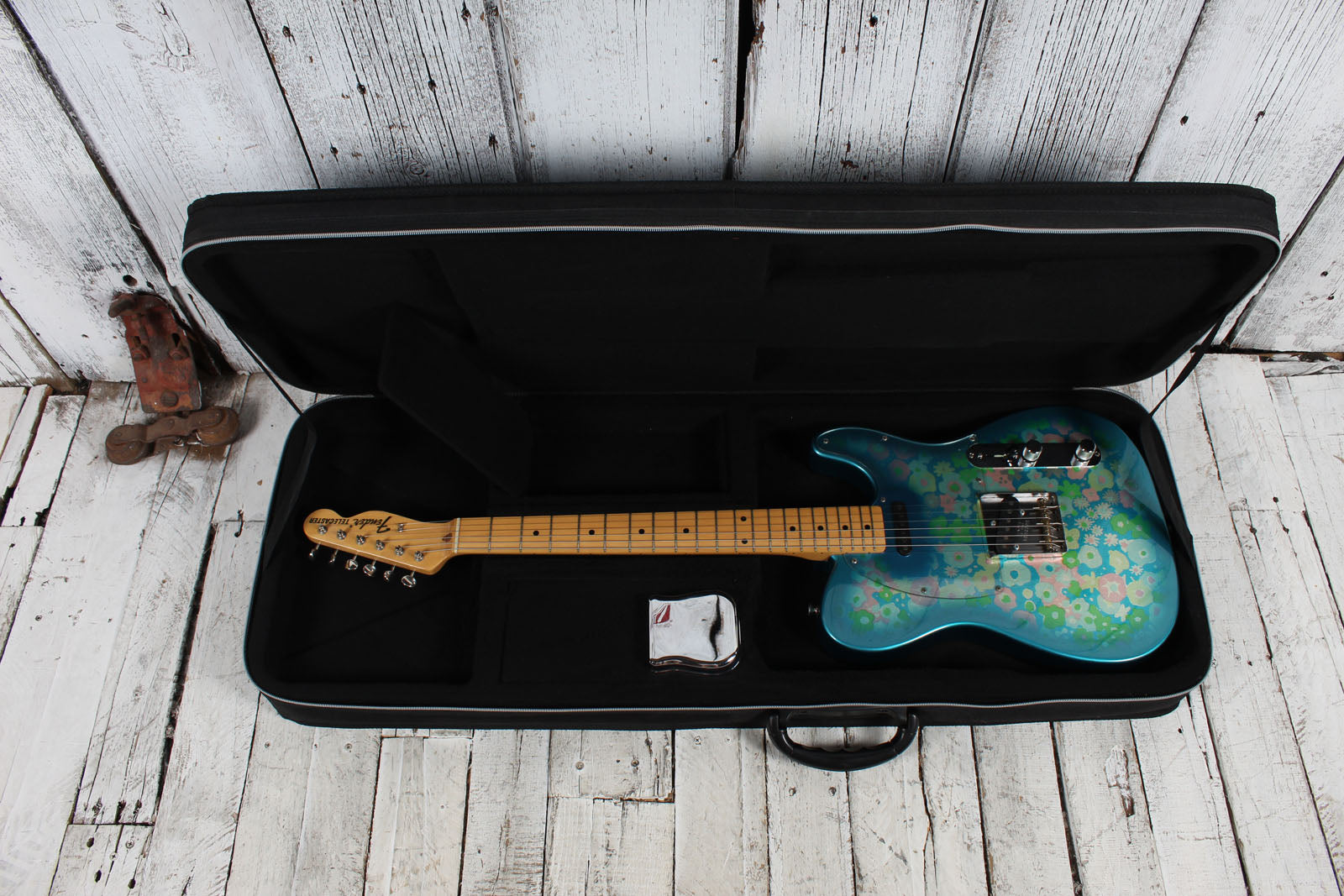 Fender Limited Edition 2008 Blue Flower Telecaster Electric Guitar