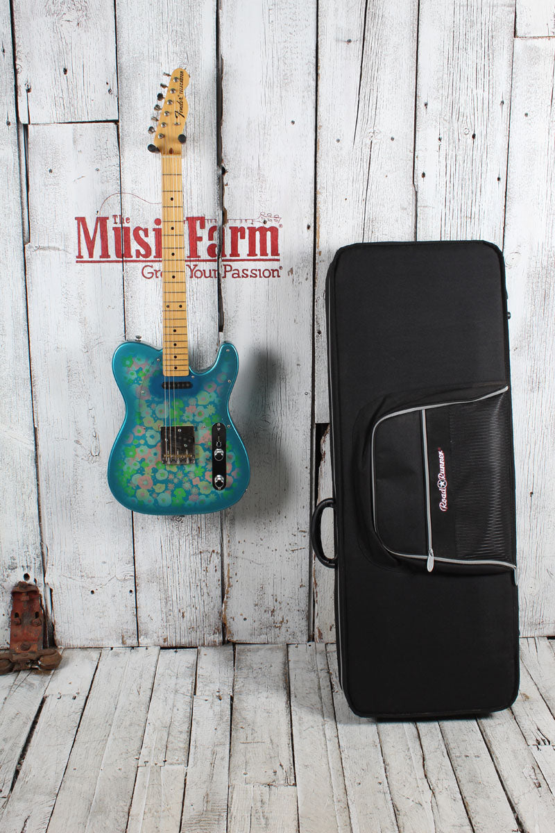 Fender Limited Edition 2008 Blue Flower Telecaster Electric Guitar
