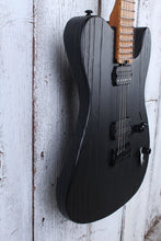 Load image into Gallery viewer, ESP LTD TE-1000 Solid Body Electric Guitar Seymour Duncan HH Black Blast Finish