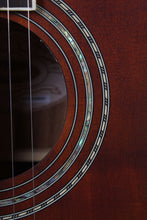 Load image into Gallery viewer, Washburn R310K Victorian Parlor Acoustic Guitar Natural Antique Matte w Gig Bag