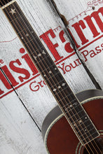 Load image into Gallery viewer, Washburn R310K Victorian Parlor Acoustic Guitar Natural Antique Matte w Gig Bag