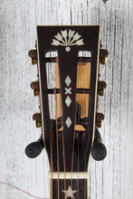 Load image into Gallery viewer, Washburn R310K Victorian Parlor Acoustic Guitar Natural Antique Matte w Gig Bag