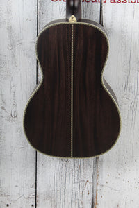 Washburn R310K Victorian Parlor Acoustic Guitar Natural Antique Matte w Gig Bag