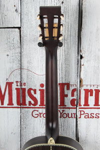 Washburn R310K Victorian Parlor Acoustic Guitar Natural Antique Matte w Gig Bag