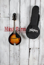 Load image into Gallery viewer, Washburn Americana M1 A Style Mandolin Pack with Gig Bag and Strap Sunburst