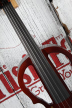 Barcelena Electric Violin 4/4 Electric Violin with Lite Leer Case