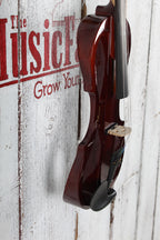 Barcelena Electric Violin 4/4 Electric Violin with Lite Leer Case