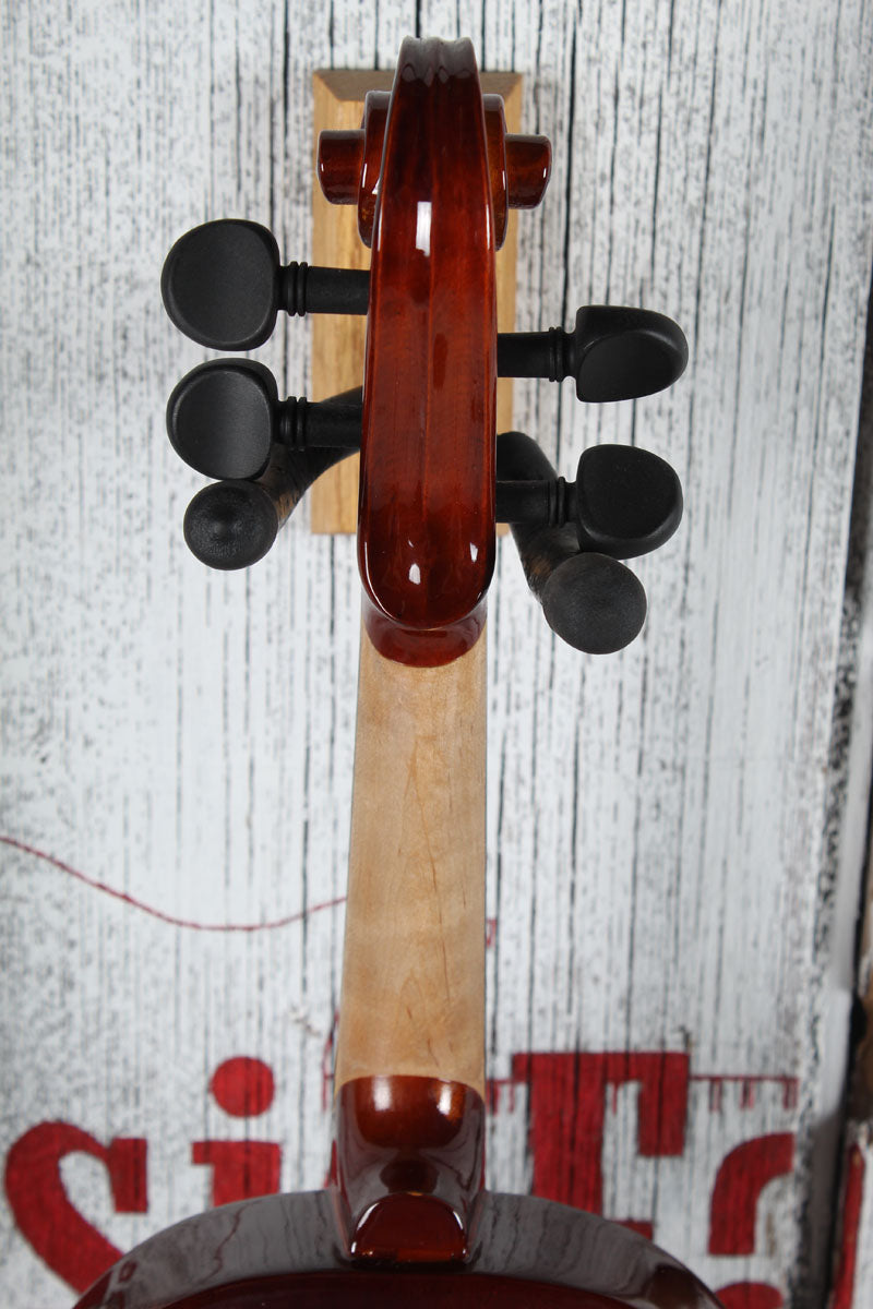 Barcelena Electric Violin 4/4 Electric Violin with Lite Leer Case