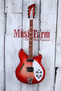 Rickenbacker 2005 360 Semi Hollow Body Electric Guitar Fireglo w Hardshell Case