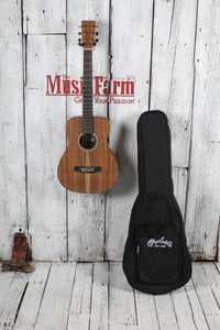 Martin LXK2 Koa Pattern Little Martin Acoustic Guitar Travel Guitar with Gig Bag