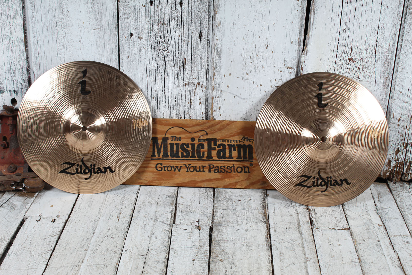 Zildjian I Series ILH13B_ILH13HT 13 Inch Hi Hat Drum Cymbal Pair Secondary image