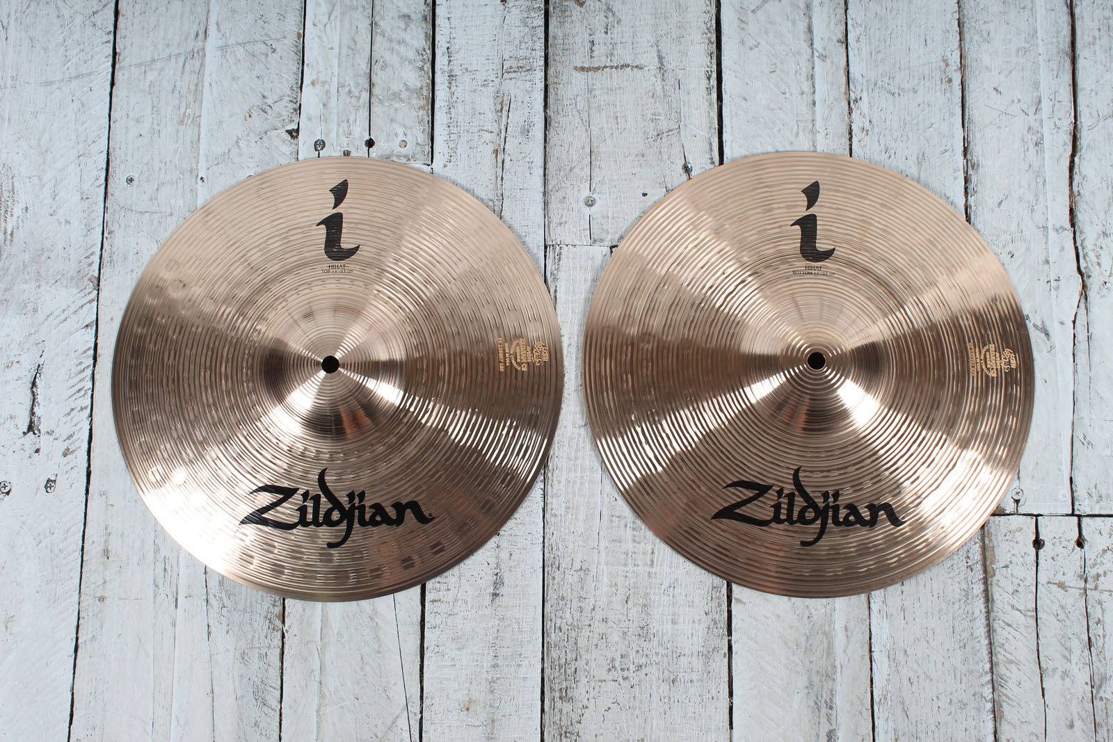 Zildjian I Series ILH13B_ILH13HT 13 Inch Hi Hat Drum Cymbal Pair Main image