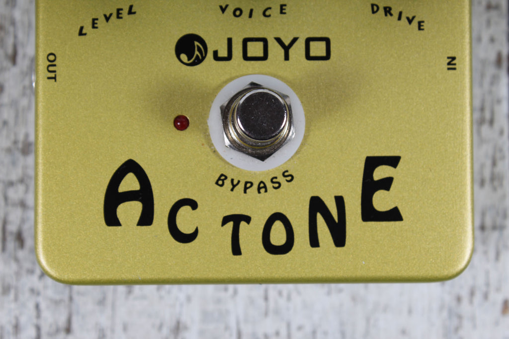 Joyo AC Tone Pedal AC30 Amp Simulator Pedal Electric Guitar Effects Pedal