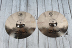Zildjian S Series S14HT_S14HB 14 Inch Hi Hats 14" Hi Hat Drum Cymbal Pair
