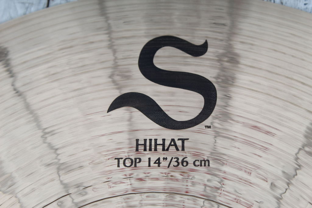 Zildjian S Series S14HT_S14HB 14 Inch Hi Hats 14" Hi Hat Drum Cymbal Pair
