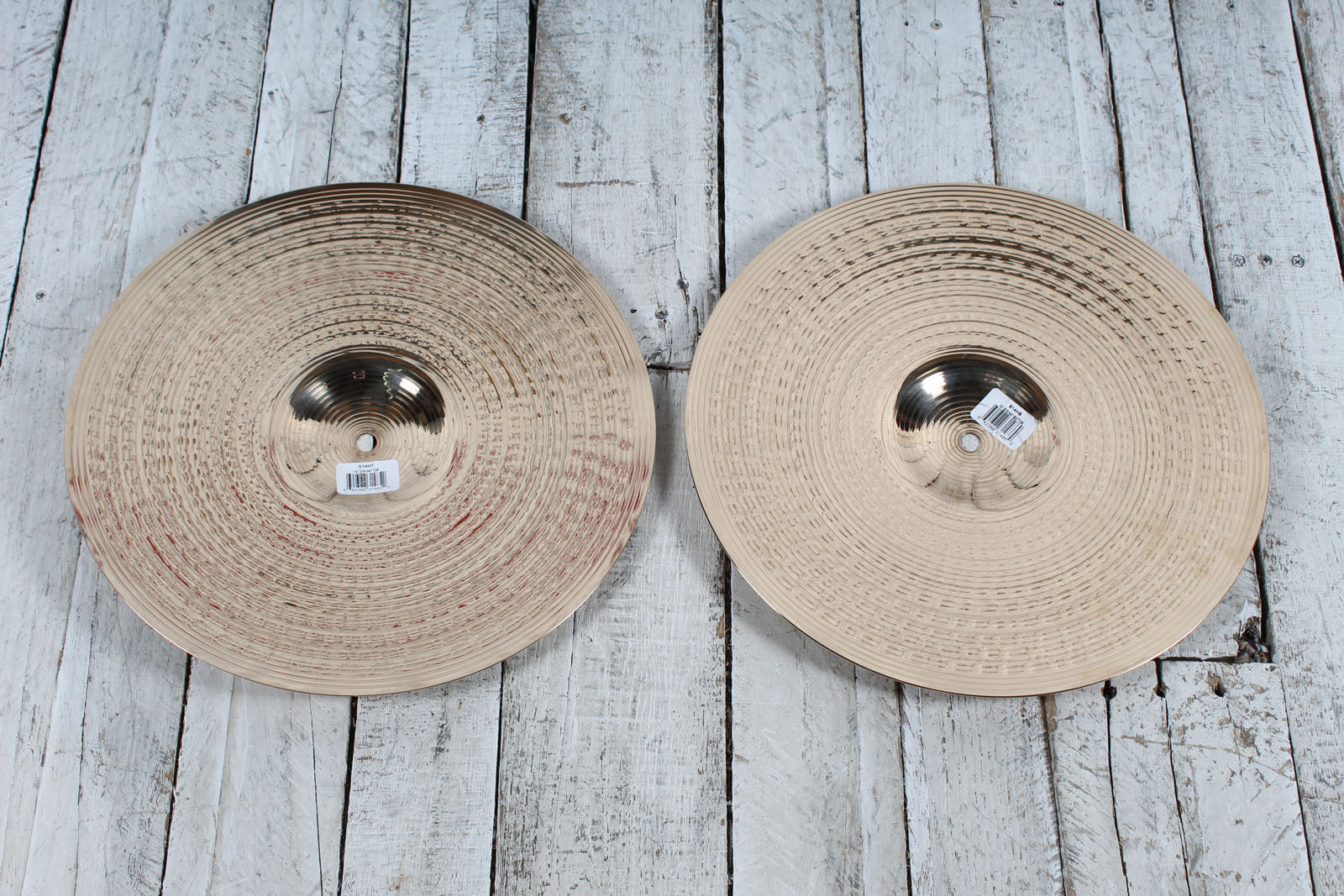 Zildjian S Series S14HT_S14HB 14 Inch Hi Hats 14" Hi Hat Drum Cymbal Pair