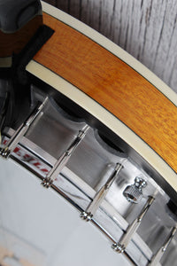 Washburn B9 Americana Series 5 String Resonator Back Banjo Gloss Sunburst