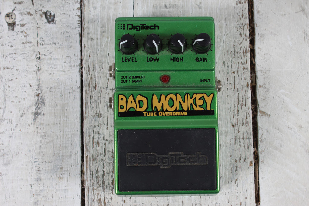 DigiTech Bad Monkey Overdrive Electric Guitar Effects Pedal Tube Overdrive