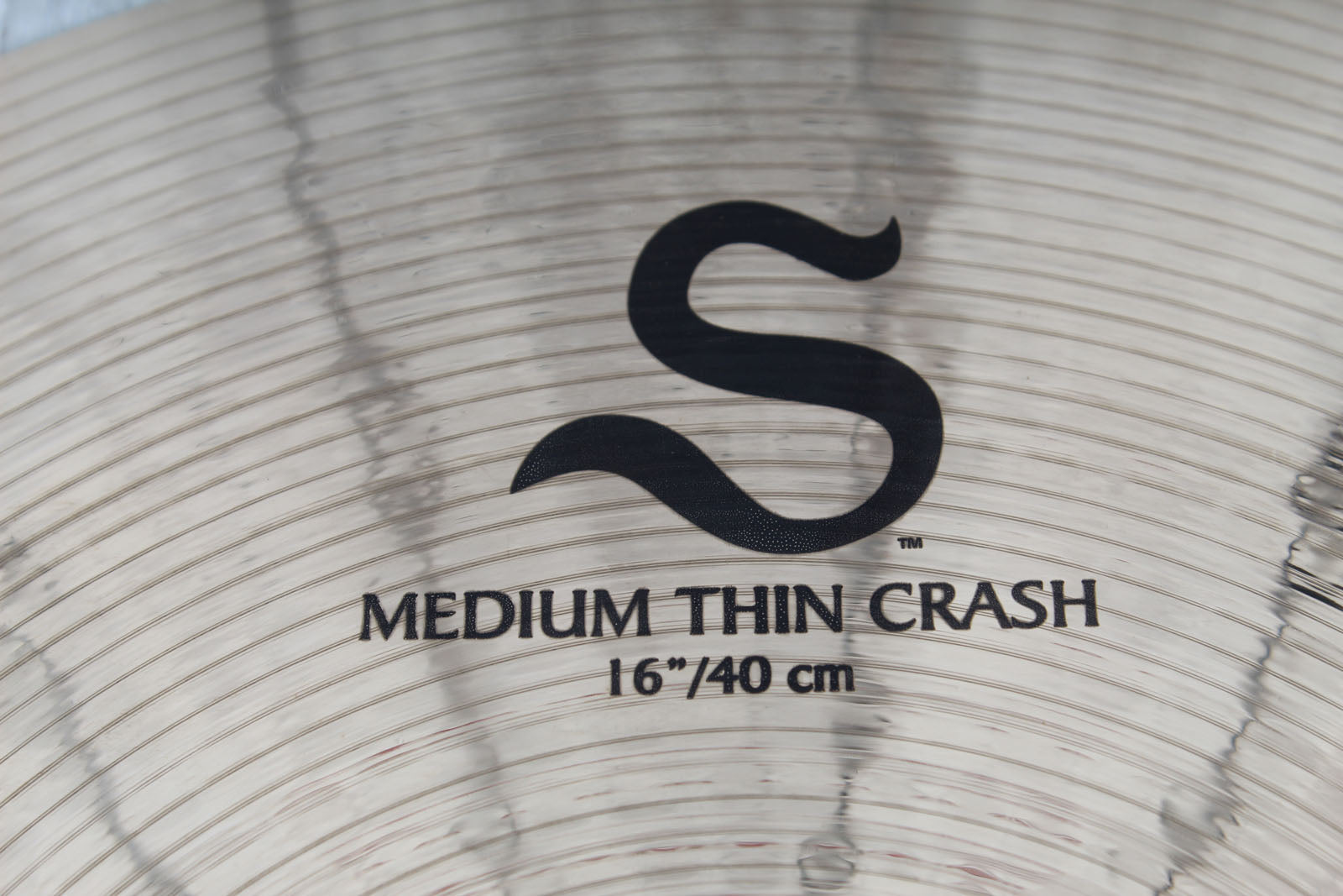Zildjian S Series S16MTC 16 Inch Medium Thin Crash Cymbal 16" Crash Drum Cymbal