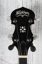 Load image into Gallery viewer, Washburn B9 Americana Series 5 String Resonator Back Banjo Gloss Sunburst