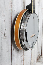 Load image into Gallery viewer, Washburn B9 Americana Series 5 String Resonator Back Banjo Gloss Sunburst