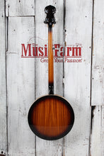 Load image into Gallery viewer, Washburn B9 Americana Series 5 String Resonator Back Banjo Gloss Sunburst