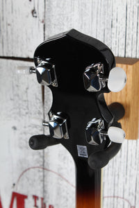 Washburn B9 Americana Series 5 String Resonator Back Banjo Gloss Sunburst