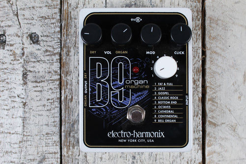 Electro Harmonix B9 Organ Machine Electric Guitar Organ Emulation Effects Pedal