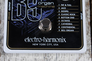 Electro Harmonix B9 Organ Machine Electric Guitar Organ Emulation Effects Pedal