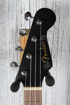 Fender California Coast Avalon Tenor Ukulele Black Finish Tenor Uke