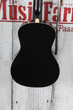 Fender California Coast Avalon Tenor Ukulele Black Finish Tenor Uke