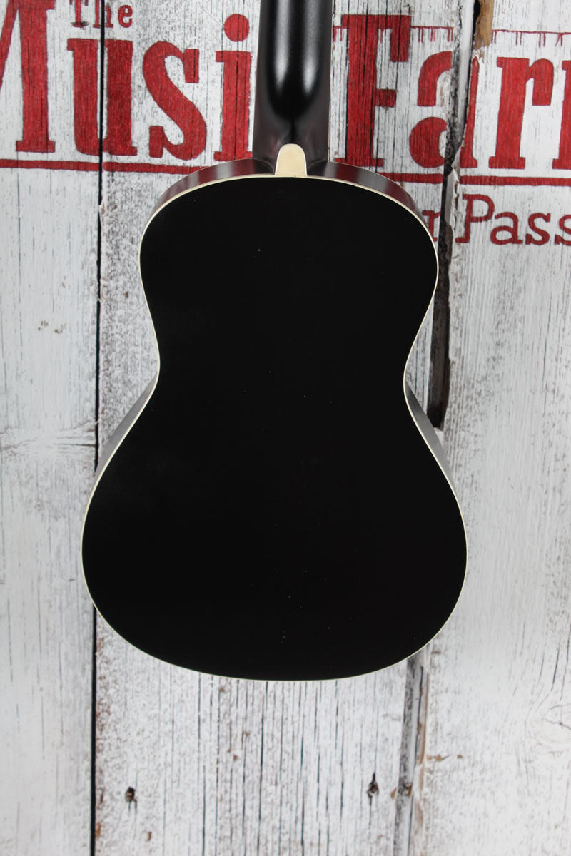 Fender California Coast Avalon Tenor Ukulele Black Finish Tenor Uke