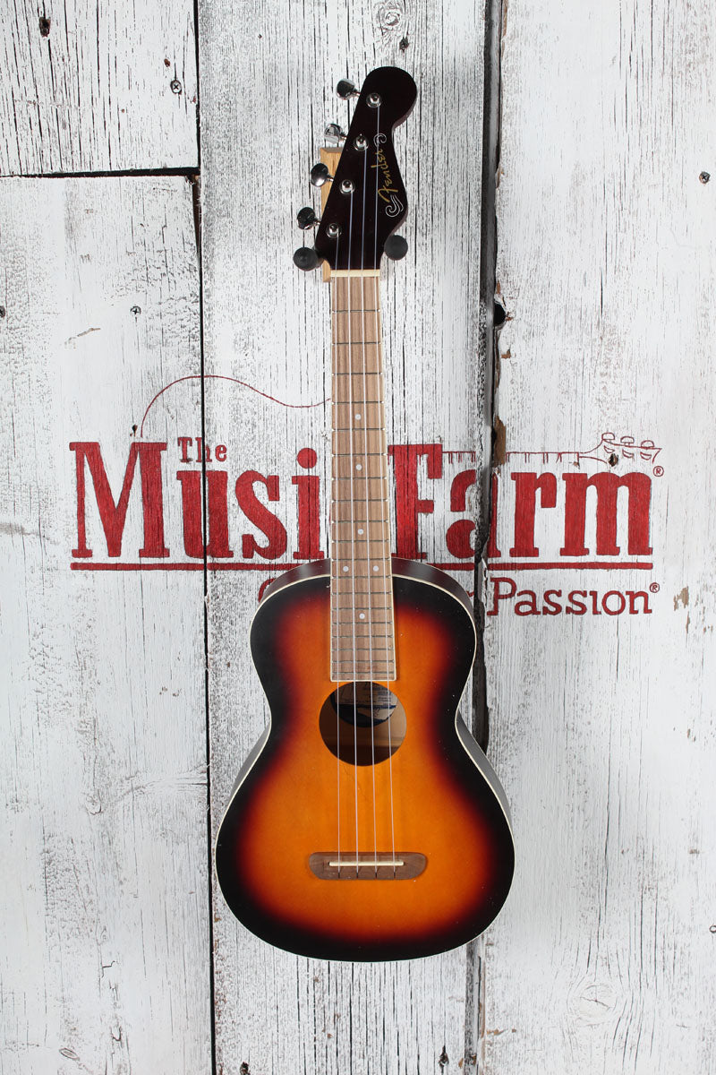 Fender California Coast Avalon Tenor Ukulele 2-Color Sunburst Finish Tenor Uke Secondary image