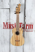 Fender California Coast Zuma Exotic Concert Ukulele Natural Spalted Maple Finish