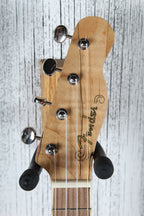 Fender California Coast Zuma Exotic Concert Ukulele Natural Spalted Maple Finish