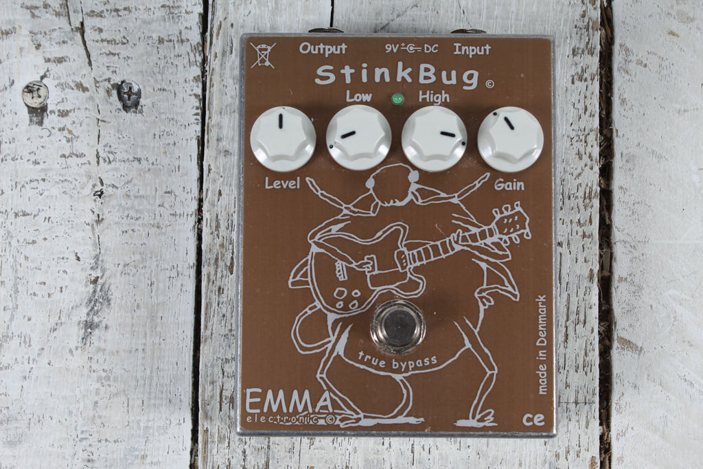 Emma Electronic StinkBug Overdrive Pedal Electric Guitar Overdrive Effects Pedal