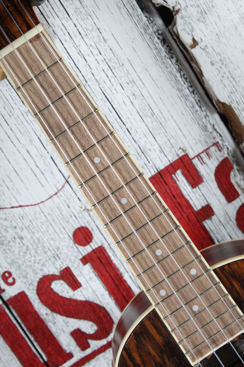 Fender California Coast Zuma Exotic Concert Ukulele Natural Bocote Finish Concert Uke