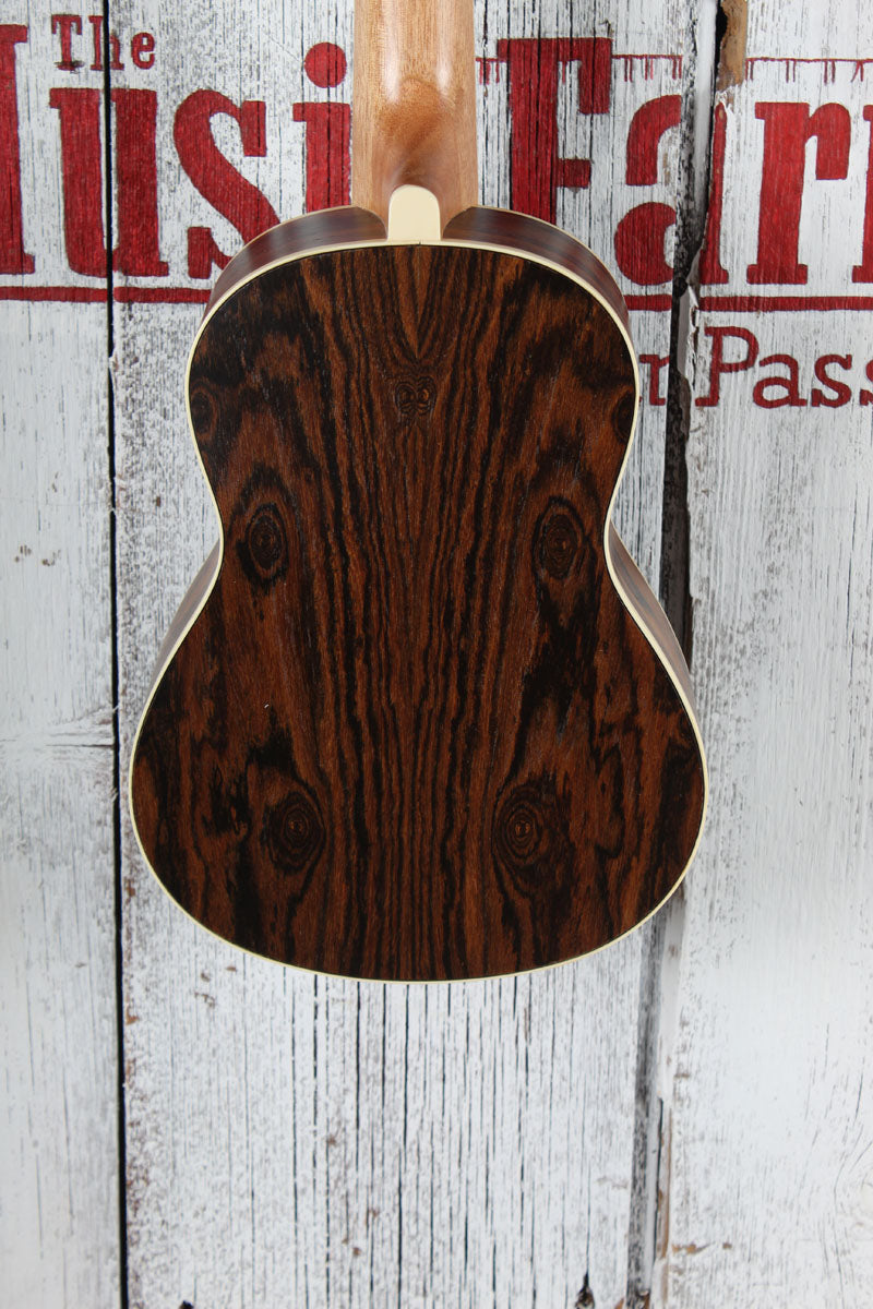 Fender California Coast Zuma Exotic Concert Ukulele Natural Bocote Finish Concert Uke